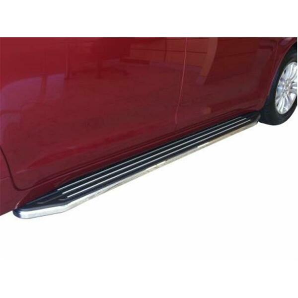 Broadfeet Black Running Boards- 2007-2011 SBHO-281-73